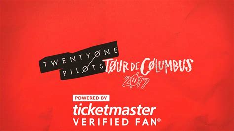 twenty one pilots tour ticketmaster